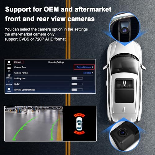 PEMP 8.8" Linux Screen for BMW E60 E90 CCC Wired and Wireless CarPlay Retrofit Android Auto Display Mirror Link Car Radio Bluetooth Video Player Head Unit (2005-2010) - Image 5