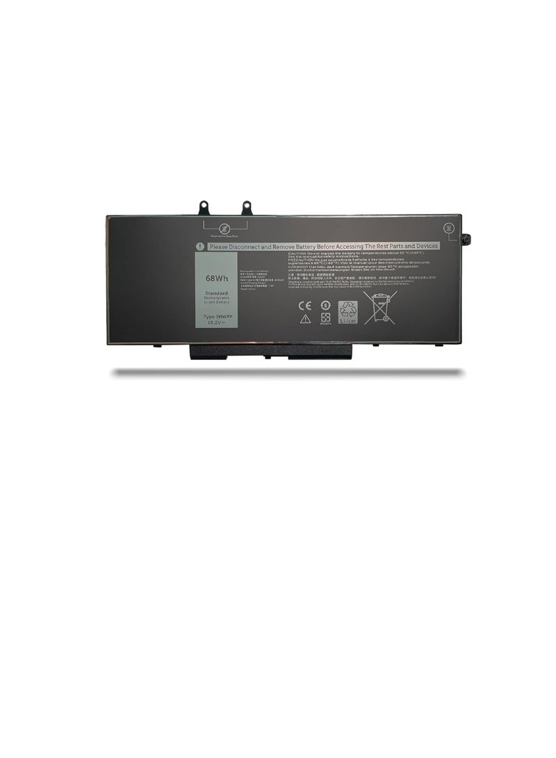 Terabyte REPLACEMENT 15.2V 68Wh 3HWPP Laptop Battery Compatible with 03HWPP 10X1J N2NLL 1VY7F 3YNXM 451-BCMN Latitude 5401 5410 5411 5501 5510 5511 Precision 3541 3551 Series - Image 1
