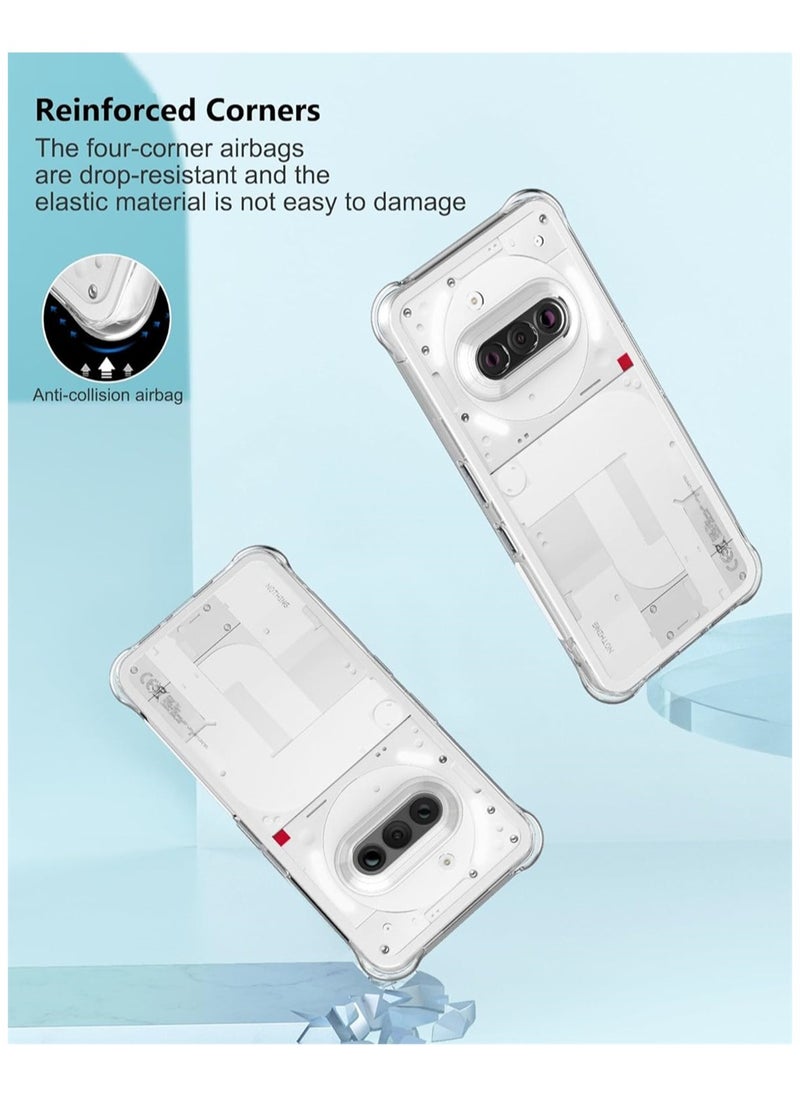 Fankalo - Phone Case For Nothing Phone 3a Crystal Clear Ultra Slim Anti Scratch Shockproof Protective TPU Back Cover - Image 1