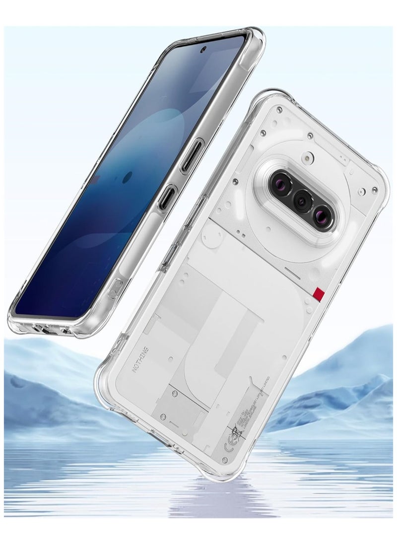 Fankalo - Phone Case For Nothing Phone 3a Crystal Clear Ultra Slim Anti Scratch Shockproof Protective TPU Back Cover - Image 1