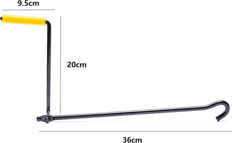 TcJ-Chen Metal Steel Car Truck Jack Lug Handle Wrench Auto Repair Tool - Image 3