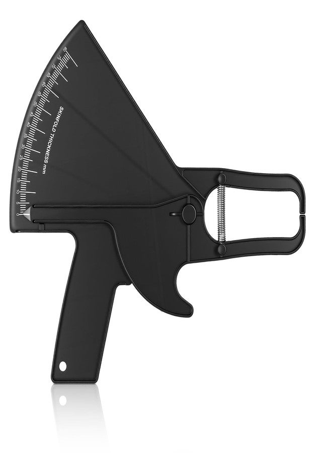 Yinhing Body Fat Caliper,0-80mm Accurate Skinfold Measurement Tool with Easy-Read Scale, Home Use Fitness & Tracker for Men and Women (Black) - Image 1