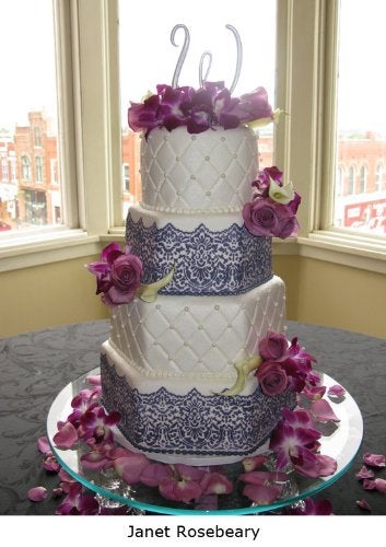 Designer Stencils Victorian Lace Cake Stencil Border by Designer Stencils - Image 3
