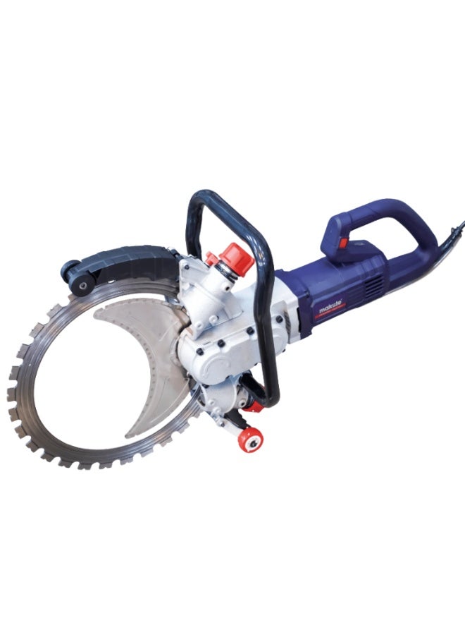 makute Ring Wall Saw 410mm Heavy Duty Circular Cutter for Dry & Wet Cutting 8800W 3000RPM with Built-in Water Pump 300mm Depth for Concrete Marble Granite Tile Construction Work – BRC131-410 - Image 1