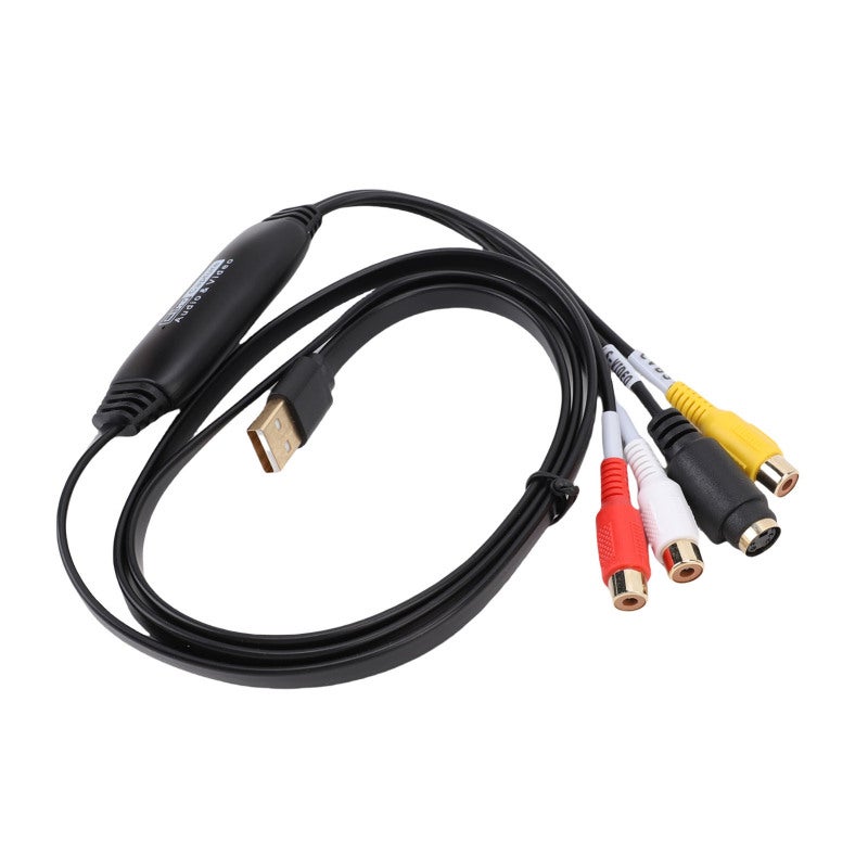 محول CVBS وS-Video إلى إشارة رقمية مع مدخل CVBS وS-Video لأنظمة الفيديو NTSC وPAL - بطاقة التقاط فيديو USB مع التعرف التلقائي على الإشارة لأنظمة Windows وOS X وLinux - Image 5