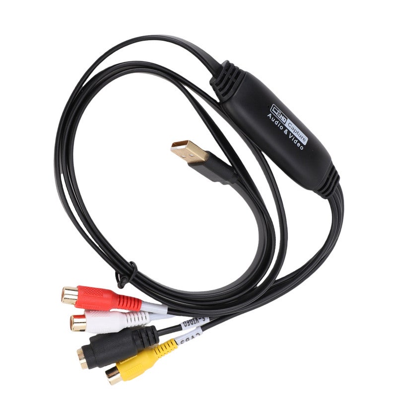 محول CVBS وS-Video إلى إشارة رقمية مع مدخل CVBS وS-Video لأنظمة الفيديو NTSC وPAL - بطاقة التقاط فيديو USB مع التعرف التلقائي على الإشارة لأنظمة Windows وOS X وLinux - Image 3
