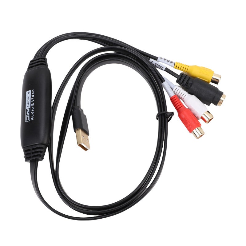 محول CVBS وS-Video إلى إشارة رقمية مع مدخل CVBS وS-Video لأنظمة الفيديو NTSC وPAL - بطاقة التقاط فيديو USB مع التعرف التلقائي على الإشارة لأنظمة Windows وOS X وLinux - Image 4