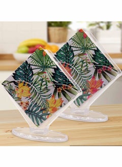 KASTWAVE Acrylic Napkin Holder Decorative Clear Beverage for Bathroom Kitchen Dining Table Coffee Filter Hotel Restaurant décor 2 Pack  - Image 4