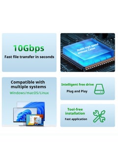 M-PARD M-PARD Type-c to USB A 3.1 Adapter,USB C Male to USB Female Adapter Nylon Braid,Type-C OTG Cable Compatible with iPhone 16 15 Pro, Samsung S23 Ultra, MacBook Pro 2022, MacBook Air/Mini,iPad，etc  - Image 3