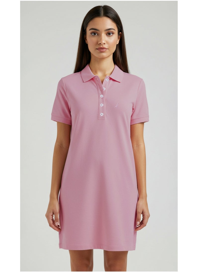 NAUTICA Short sleeve Premium Cotton Knee length Dress  - Image 1