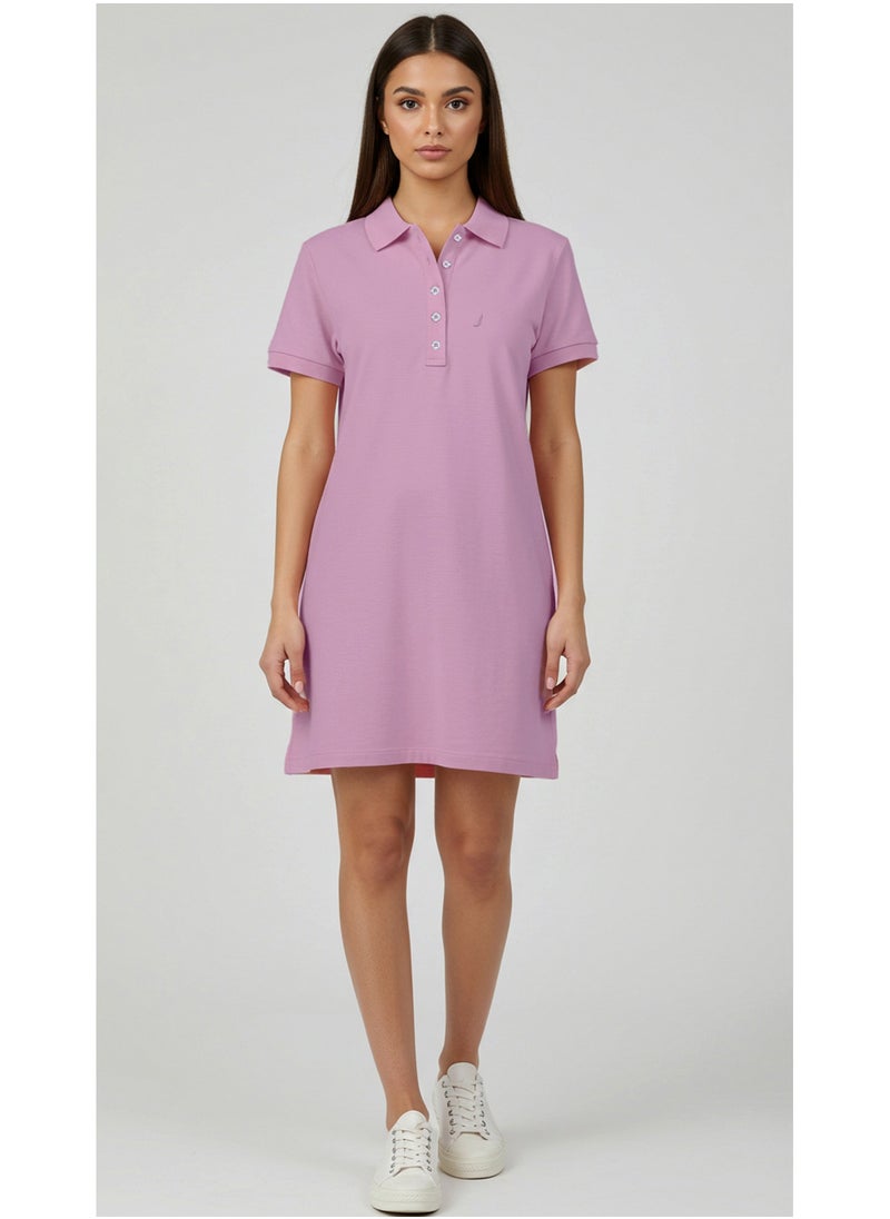 NAUTICA Short sleeve Premium Cotton Knee length Dress  - Image 4