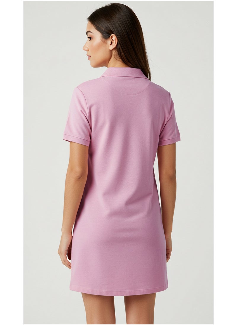 NAUTICA Short sleeve Premium Cotton Knee length Dress  - Image 3