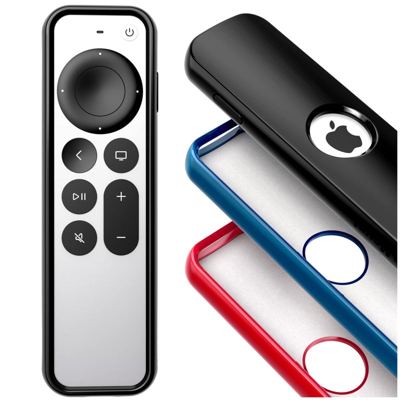 ReliaMount Case for Apple TV Remotes â€“ Premium Drop Protection and Comfortable to Hold â€“ Designed in USA (Premium Black with Soft Microfiber Lining) - Image 1