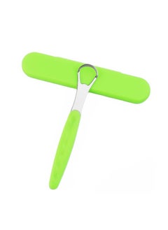 INSENSE Tongue scraper, stainless steel hollow tongue cleaner, tongue brush tongue scraper with box  - Image 4