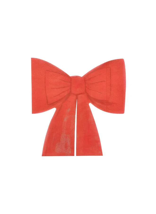 Meri Meri Red Bow Napkins