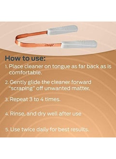 drTung's Drtung’S Copper Tongue Scraper - Tongue Cleaner For Adults, Kids, Helps Freshens Breath, Easy To Use Comfort Grip Handle, Comes With Travel Case - Copper Tongue Scrapers (1 Count)  - Image 5