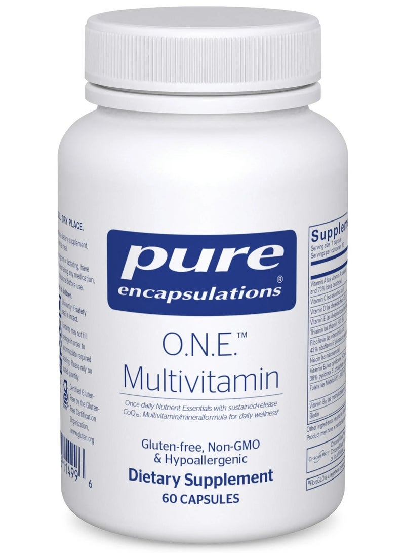 Pure Encapsulations فيتامينات متعددة O.N.E. - 60 كبسولة - Image 1