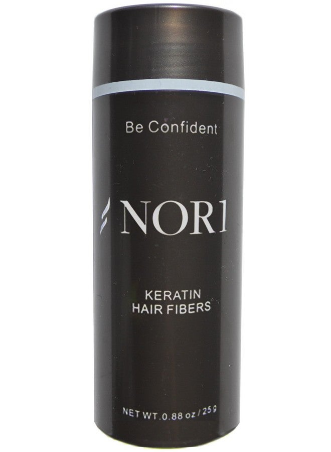 Nor1 Keratin Hair Building Fibers Hair Fiber Filler And Thickener For Men And Women Cover Up And Concealer For Thinning Areas Or Minor Bald Spot Thicker Fuller Hair In Seconds 25 Grams Grey - Image 1