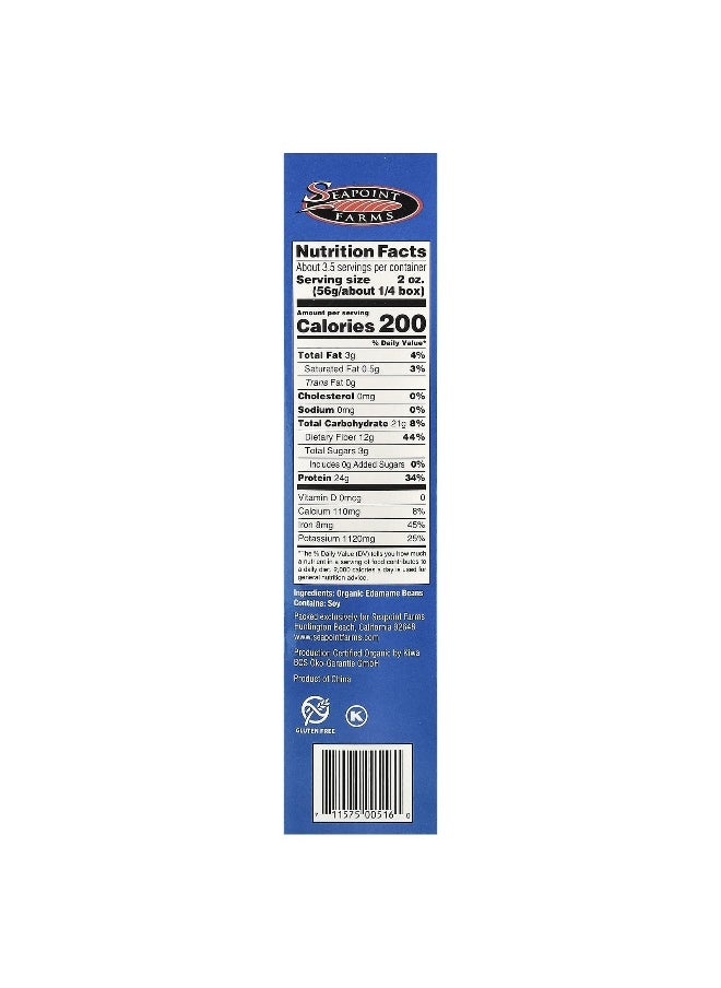 SEAPOINT FARMS Seapoint Farms, Organic Edamame Fettuccine, 7.05 oz (200 g)  - Image 2