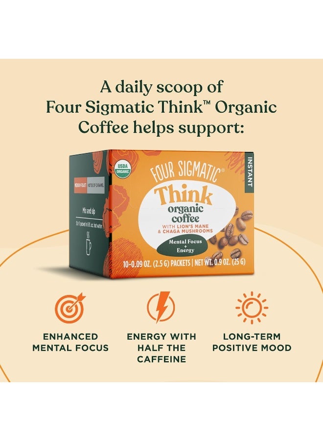 Four Sigmatic Medium Roast Mushroom Coffee Lion'S Mane & Chaga 10Sach  - Image 5