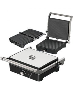 GENERALTEC Generaltec Electric Contact Grill with Non-stick Plates, Temperature control Knob & Cool-touch Safe Handles  - Image 2