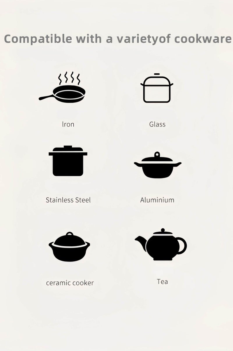 STARLUX Double Electric Stove with Power Indicator LightHigh-Power Portable Hot Plate, Double Cast Iron 2 Burner - Image 4