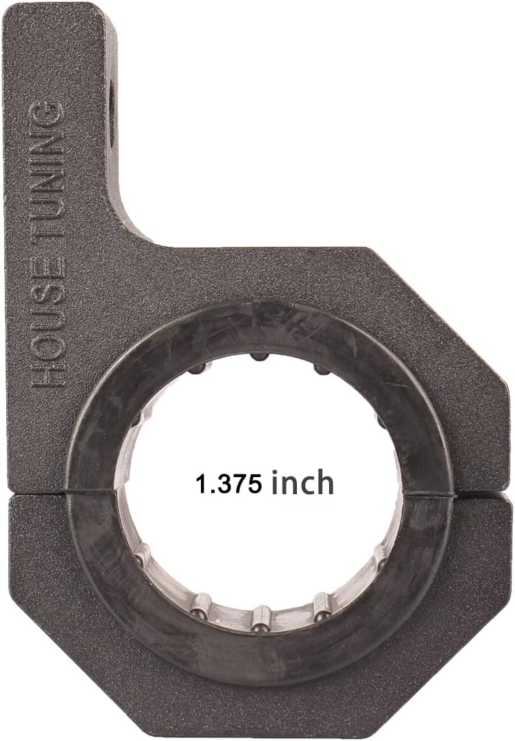 HOUSE TUNING Bar Clamps 1.375 inch -4Pack,Tube Clamps Bracket 1 3/8" for Light Bar Mount - Image 2