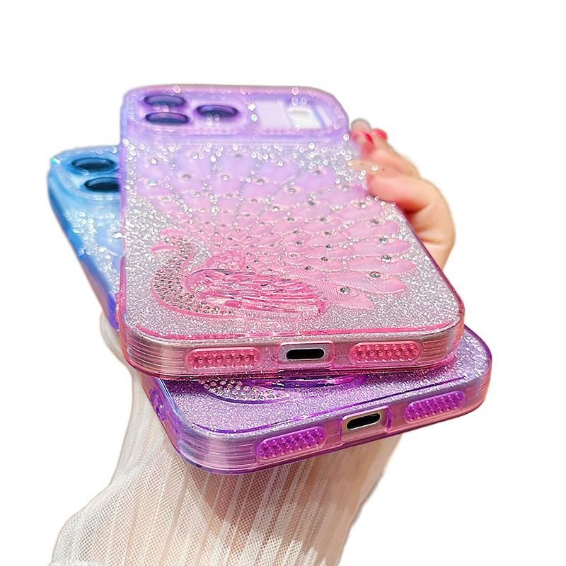 Silicone Protective Case for iPhone 17 / 17 Air / 17 Pro / 17 Pro Max with Drop Protection and Two-Tone Design plus Shockproof plus Scratch Resistant in Two-tone - Layan Lure - Image 4
