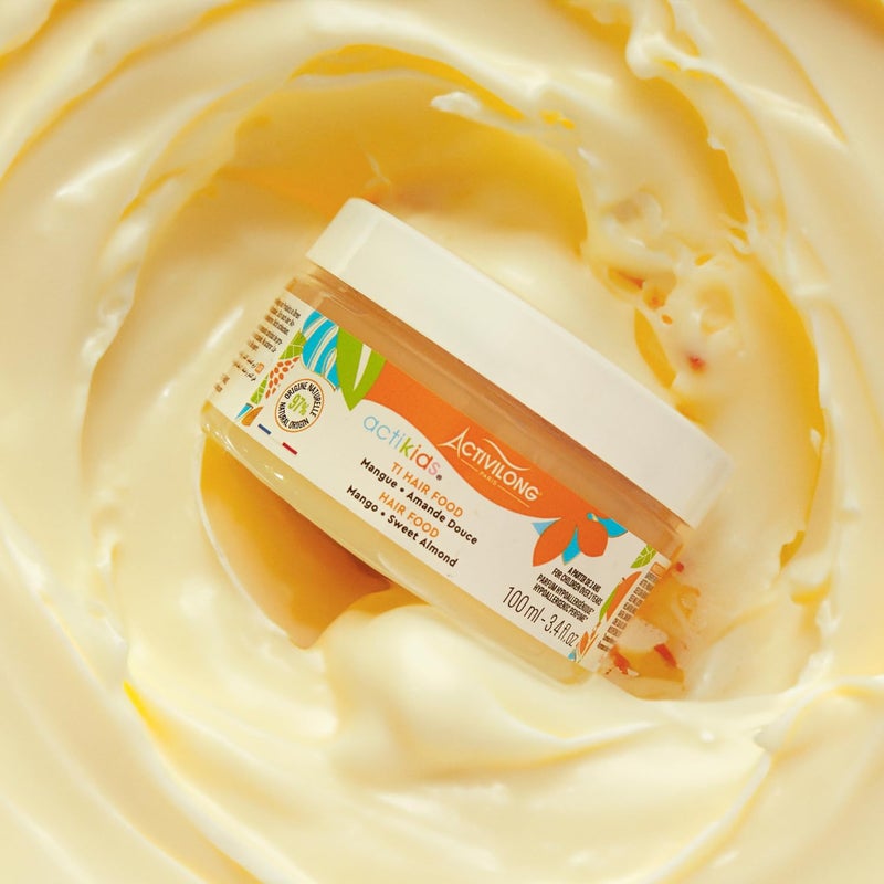 Activilong Actikids Topping Curl Cream â€“ Light Melting Cream to Sculpt and Redefine Your Kidâ€™s Curls â€“ Enriched with Organic Sweet Almond Oil and Mango Butter â€“ Non-Greasy/Leaves No Flakes â€“ 300 ml. - Image 2