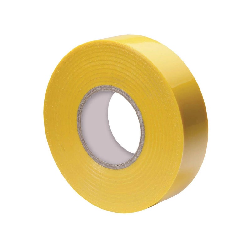 Xtricity Vinyl Yellow Electrical Tape 3/4 inch x 66 Ft for Electrical Insulation, Wire Bundling and DIY Repairs – Durable, Stretchy, General Purpose – Up to 600V (1 Pack) - Image 1