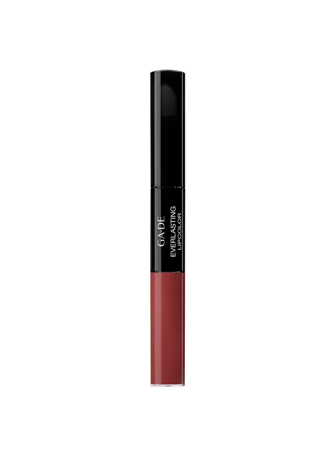 GA-DE Everlasting Lip Color 42 Full Coverage Nonoily Moisturizing Long Lasting Lipstick Dries Quickly Into Ultrathin Film 0.28 Oz