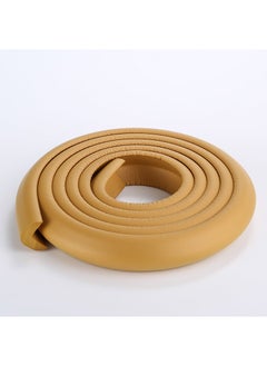Arabest 1 x 5 pcs Kids Safety NBR Corner Guard Standard L-Shape Bumper Wood 