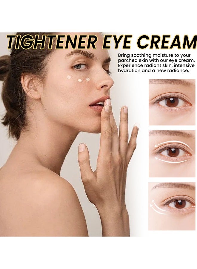 Temporary Eye Tightening Eye Cream, Instant Eye Tightening To Removal Under-Eye Bags, Dark Circles And Puffiness, Fine Lines, Deep Wrinkles, Firm And Smooth That Delicate Skin Under Your Eyes