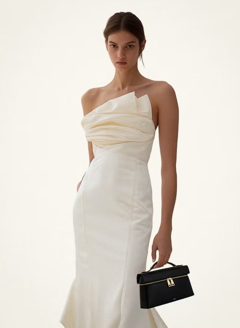 JW PEI Thea Tote Elegant temperament box hand-held commuting fashionable handbag（Black） - Image 4