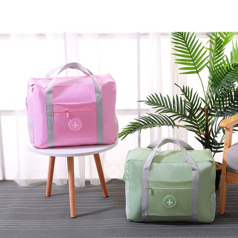 Double-Layer Round Standard Aircraft Bag Travel Bag Portable Trolley Case Clothes Finishing Portable Storage Bag - Image 2