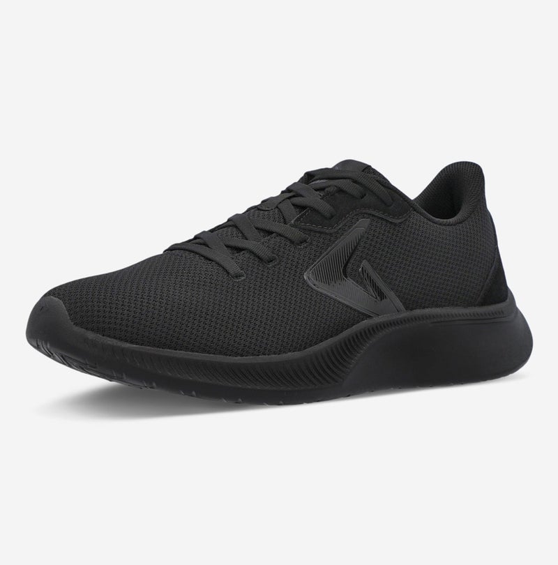 Demix Men’s Running Sport Shoes Black – Lightweight Sneakers with Breathable Mesh Upper & Shock-Absorbing Sole - Image 1