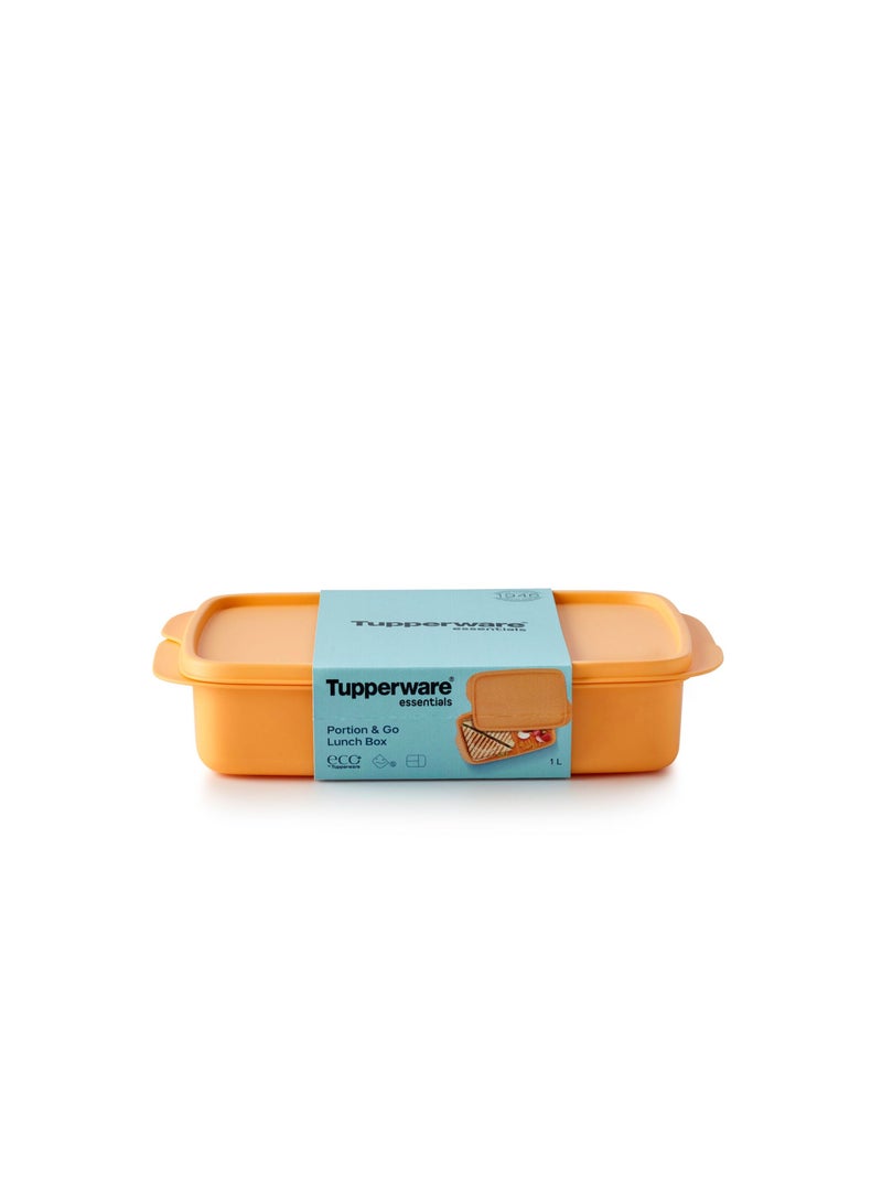Tupperware ECO+ Portion & Go Lunch Box 1L - Image 1