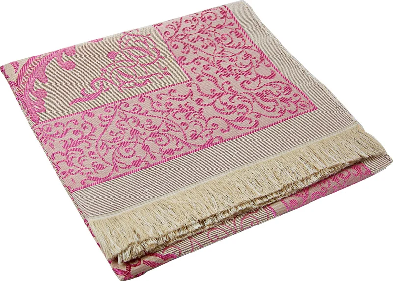 İhvan Online Special Cylinder Boxed Set with Prayer Mat and Pearl Prayer Beads for My Only Mother - Pink Color