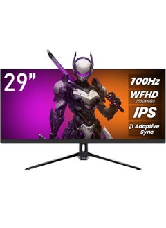 HILUKE 29 Inch 2K 100Hz Gaming Monitor with AMD Freesync | 1ms IPS 2k Extreme Low Motion Blur, Bluelight Filter, Wall Mountable Monitor  - Image 1