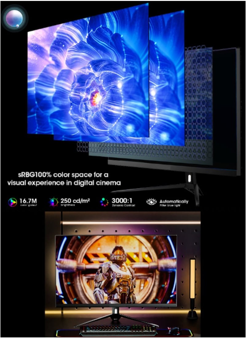 هاي لوك - 29 بوصة 2K 100 هرتز جهاز مراقبة الألعاب مع AMD Freesync تحكم 1ms IPS 2k غشاوة منخفضة الحركة للغاية، Bluelight Filter، Wall Mountable Monitor - Image 1