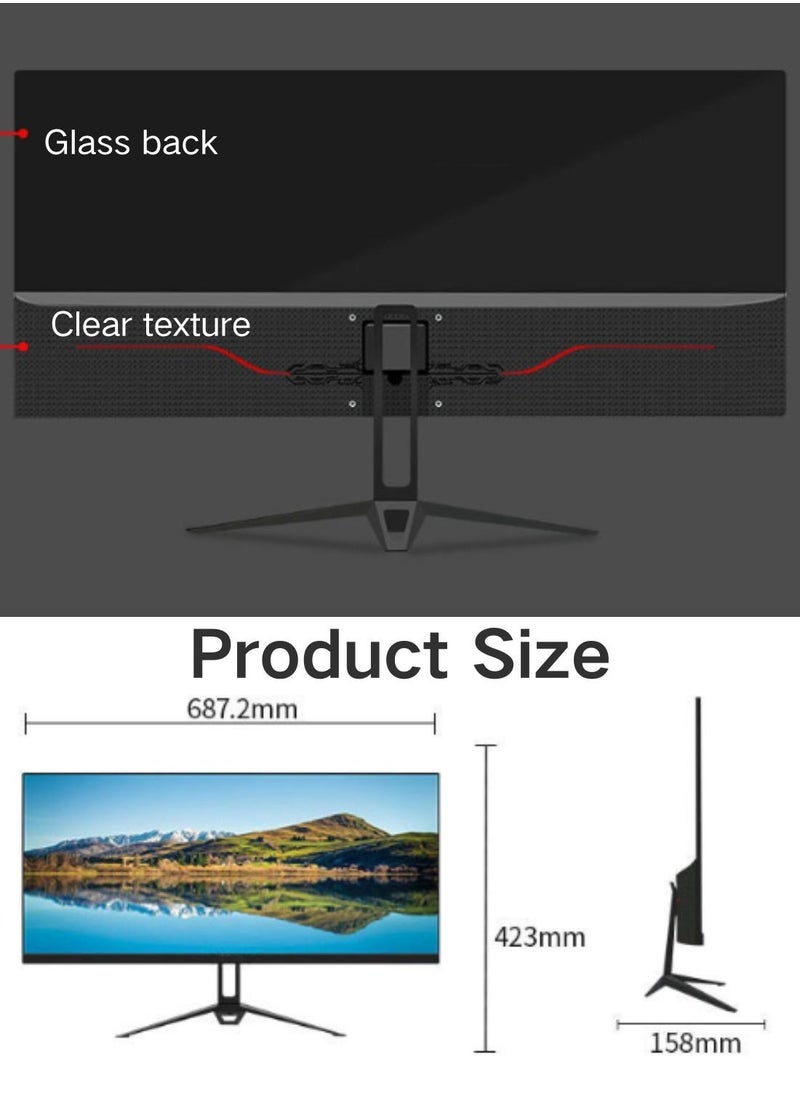 هاي لوك - 29 بوصة 2K 100 هرتز جهاز مراقبة الألعاب مع AMD Freesync تحكم 1ms IPS 2k غشاوة منخفضة الحركة للغاية، Bluelight Filter، Wall Mountable Monitor - Image 1
