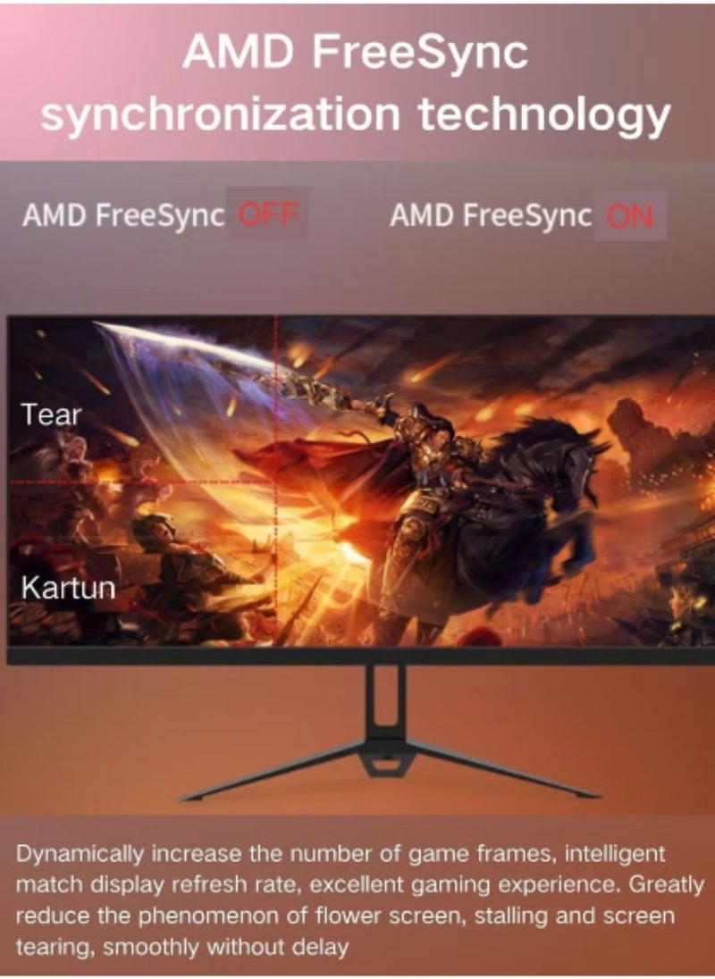 هاي لوك - 29 بوصة 2K 100 هرتز جهاز مراقبة الألعاب مع AMD Freesync تحكم 1ms IPS 2k غشاوة منخفضة الحركة للغاية، Bluelight Filter، Wall Mountable Monitor - Image 1
