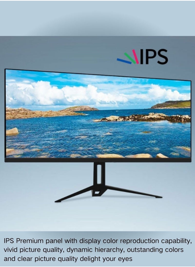 هاي لوك - 29 بوصة 2K 100 هرتز جهاز مراقبة الألعاب مع AMD Freesync تحكم 1ms IPS 2k غشاوة منخفضة الحركة للغاية، Bluelight Filter، Wall Mountable Monitor - Image 1