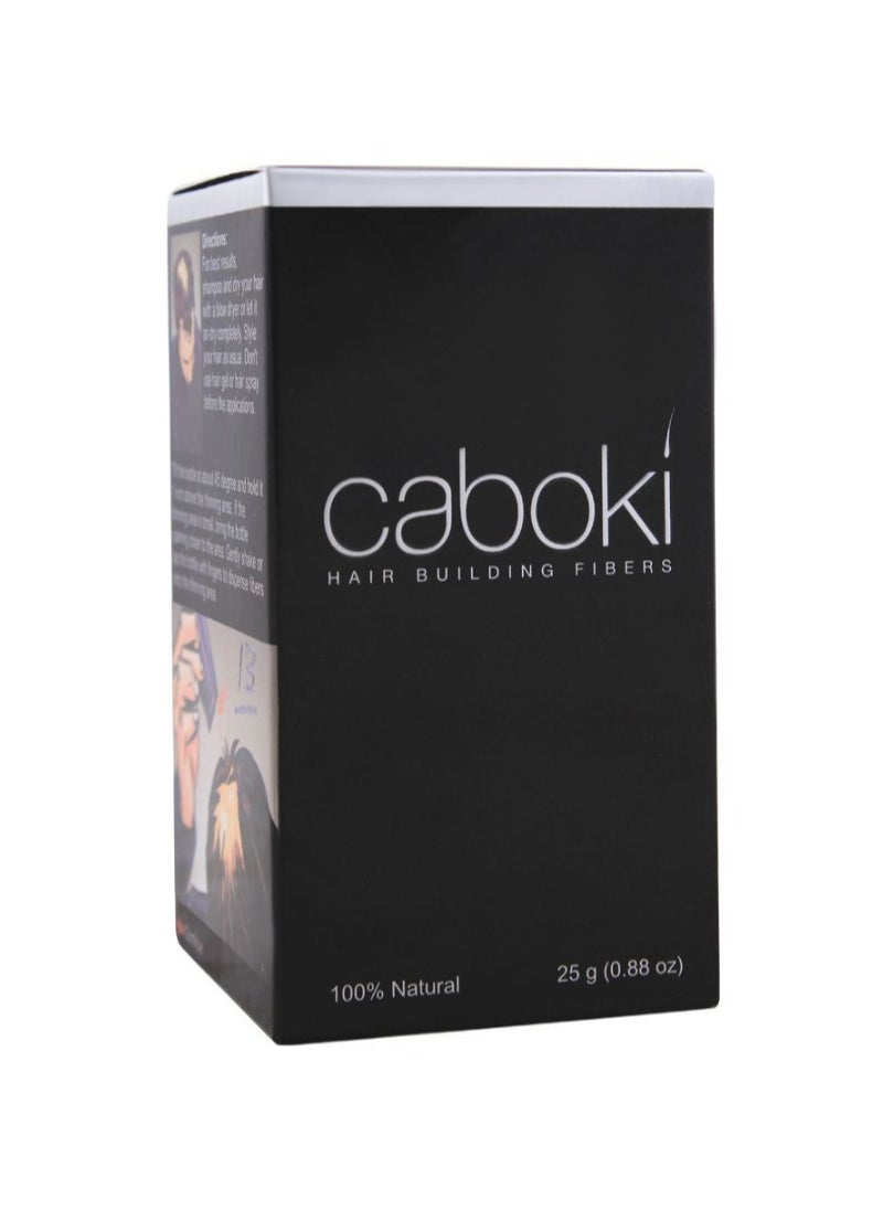 Caboki - Hair Building Fibers Dark Brown 25g Hair Loss Concealer, All-Natural, Make Thin Hair Look 10X Fuller Instantly - Image 1