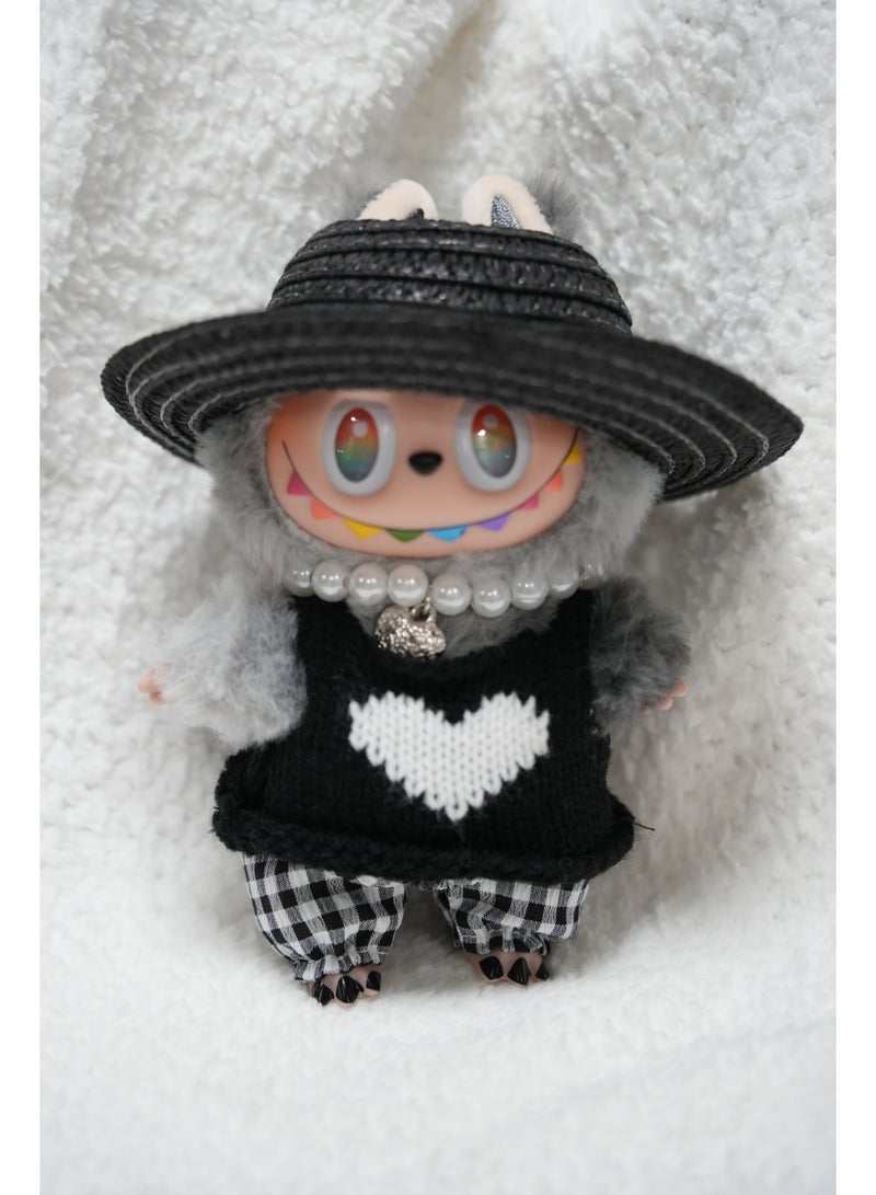 Labubu The Monsters Clothes - Labubu Outfit, Chic Style Set for Labubu Dolls, 17cm Doll Clothes Suitable for Labubu Dolls Accessories  - Image 1