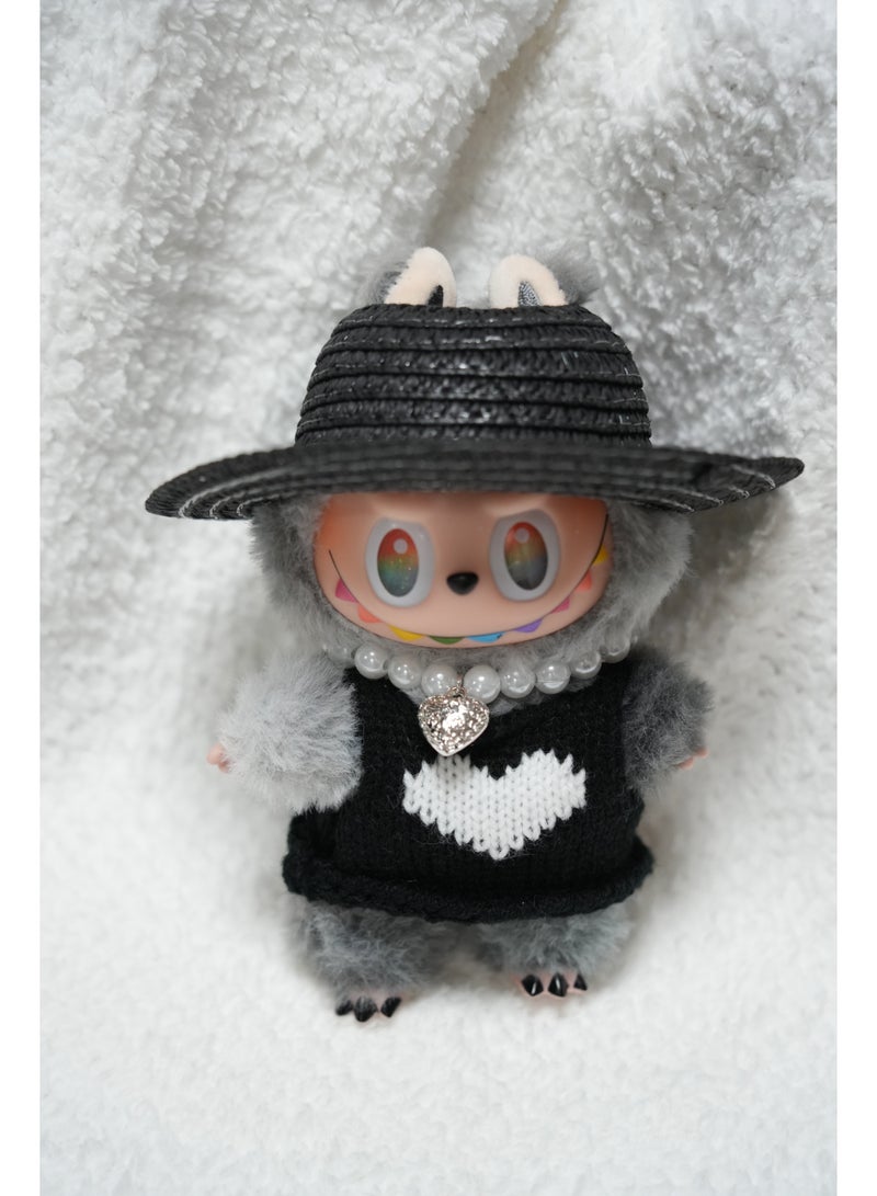 Labubu The Monsters Clothes - Labubu Outfit, Chic Style Set for Labubu Dolls, 17cm Doll Clothes Suitable for Labubu Dolls Accessories  - Image 5