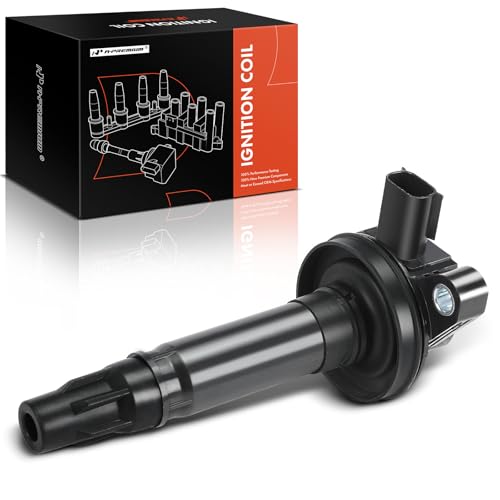 A-Premium Ignition Coil Pack Compatible with Ford Explorer F-150 Edge Fusion Mustang Taurus Lincoln MKS MKX MKT MKZ Sable 3.5L 3.7L Naturally Aspirated - Image 1