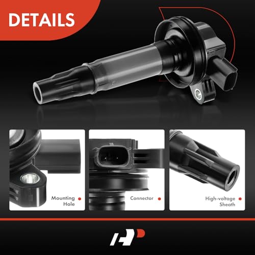 A-Premium Ignition Coil Pack Compatible with Ford Explorer F-150 Edge Fusion Mustang Taurus Lincoln MKS MKX MKT MKZ Sable 3.5L 3.7L Naturally Aspirated - Image 5