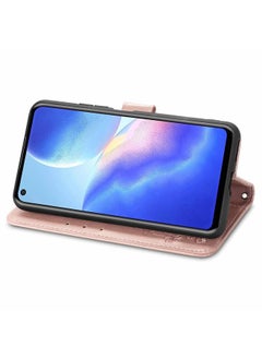 erorex Case For Blackview A90 Four-leaf Clasp Embossed Buckle Mobile Phone Protection Leather Case with Lanyard & Card Slot & Wallet & Bracket Function  - Image 4