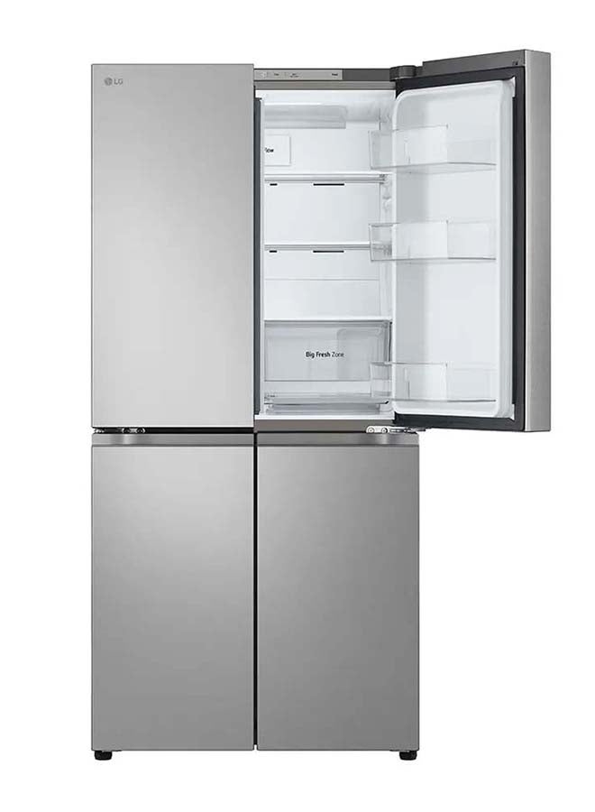 LG (Gross) 594L / (Net) 464L Capacity French Door Refrigerator-Next8 ThinQ™ Smart Control, Inverter Linear Compressor™ GR-B29FFLZB Prime Silver - Image 5